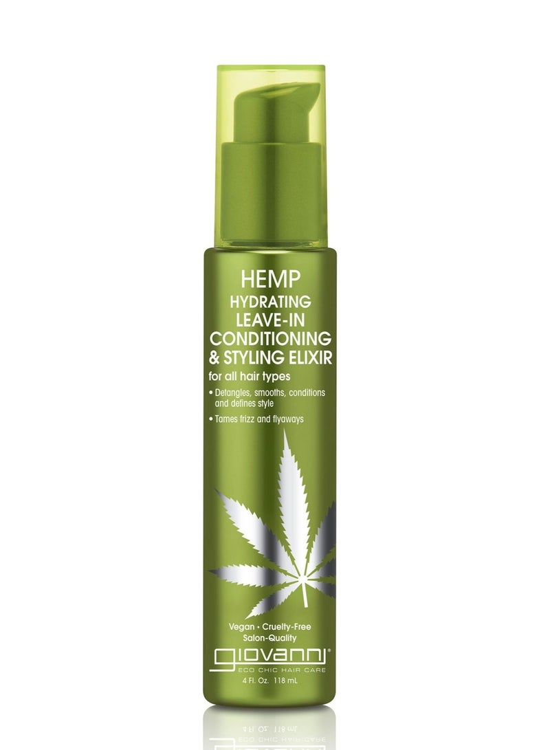 HYDRATING LEAVE-IN CONDITIONING & STYLING ELIXIR 118 ML