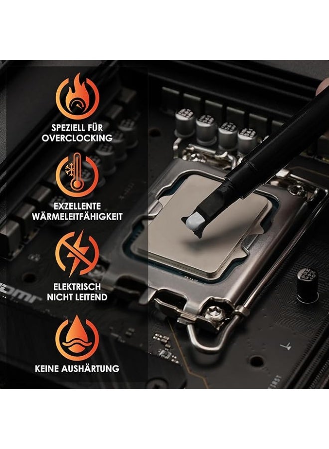 High-Performance Thermal Paste - 11.1g for Overclocking & Daily Use – Ideal for CPUs & GPUs - Image 1