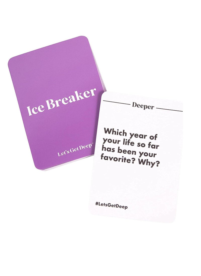 null - WHAT DO YOU MEME? Let's Get Deep, Deeper Questions for Couples, Love Language Card Game, Great Gift For Your Partner, Age 17+ For 2+ Players - Image 1