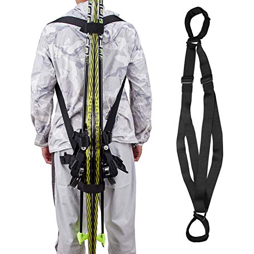 MOOCY Ski Strap and Pole Carrier - Great for Carrying Ski - Men, Women and Kids - Image 1