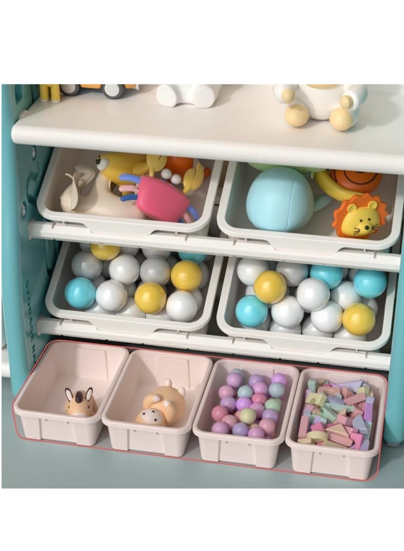 Generic Floor-to-ceiling Toy Storage Rack Large Capacity Home Baby Locker Magic House Children's Storage Rack  - Image 3