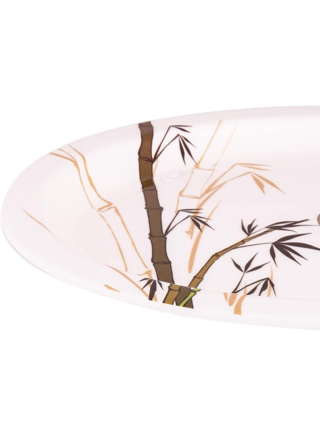 AKDC M/Mine Oval Platter L(25cm) xW(34cm) xH(3cm) White - Image 3