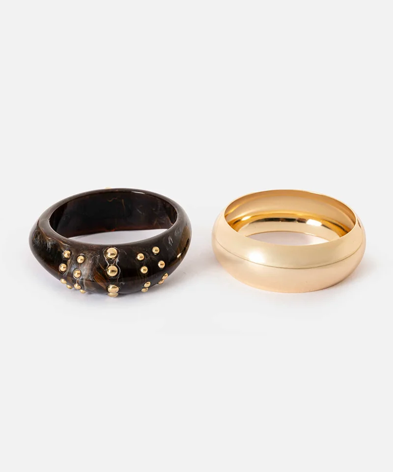 ايبيكيول Set of Two Rigid Bracelets