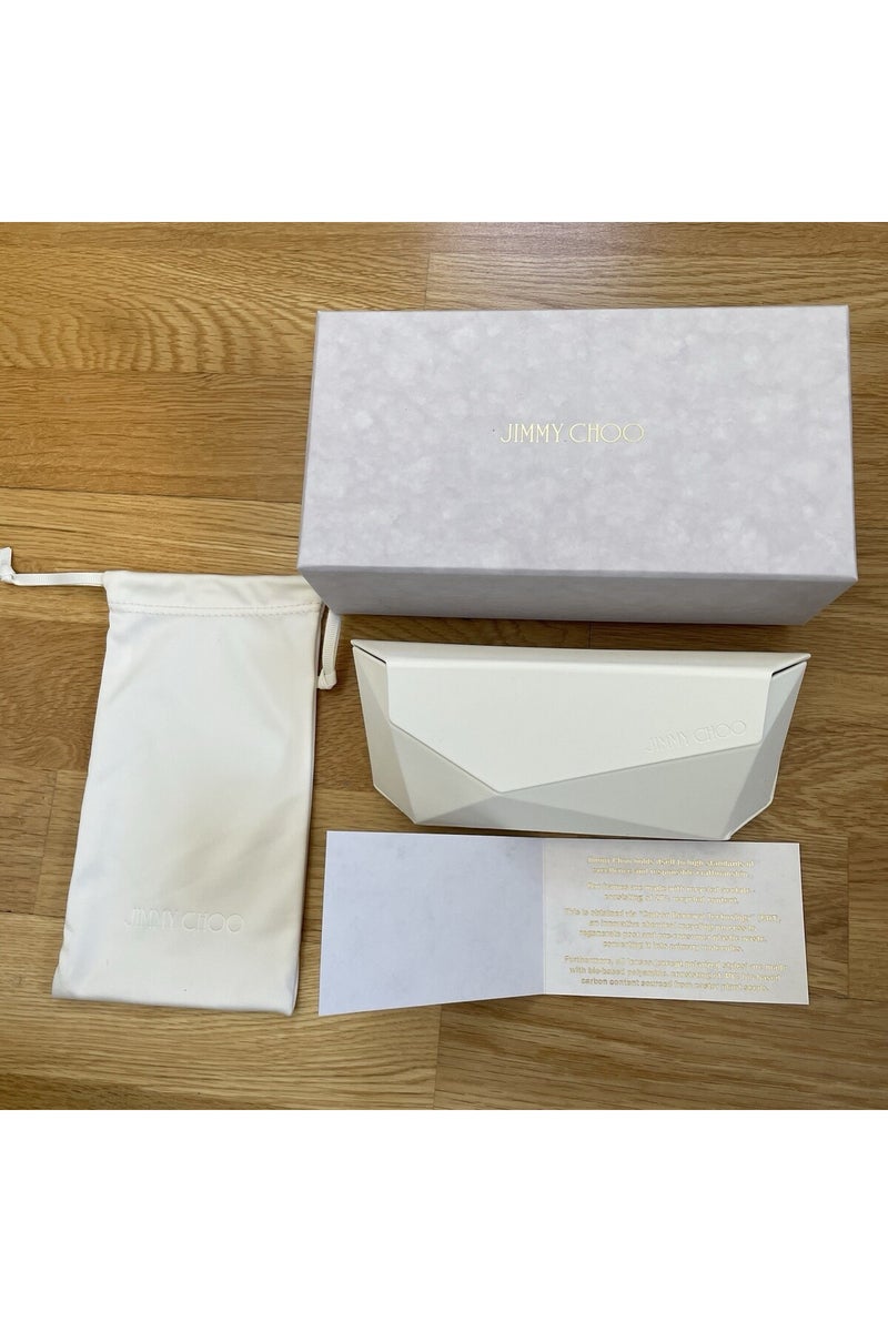 جيمي تشو نظارة شمسية نسائية بتصميم فراشة - Jc 5001b - مقاس العدسة: 54 مم - أسود - Image 3