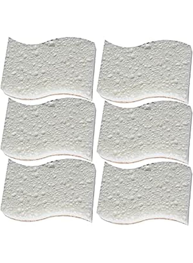 Natural Fiber Kitchen Sponges 6 Pack Thickened For Pans And Household Cleaning - Image 1