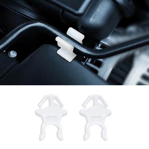 Lecctso 30PCS Hood Prop Rod Holder, Hood Rod Clip, Car Hood Rod Grommet Clips, Car Engine Hood Stay Clips, 91503-SS0-003 Car Engine Hood Support Prop Rod Grommet Clips for Cars Automobile Bracket - Image 5