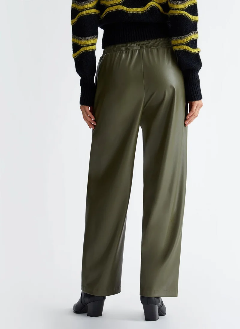 Liu Jo Jogging trousers in coated fabric