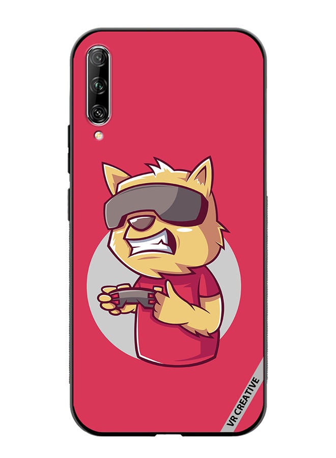 VR CREATIVE Protective Case Cover For Huawei Nova Y9S Gamer Cat Design Multicolour - Image 1