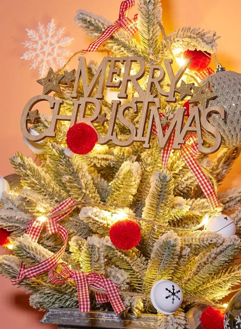 Generic 1pc Christmas String Light With 20pcs Bow Decor Bulb  - Image 3