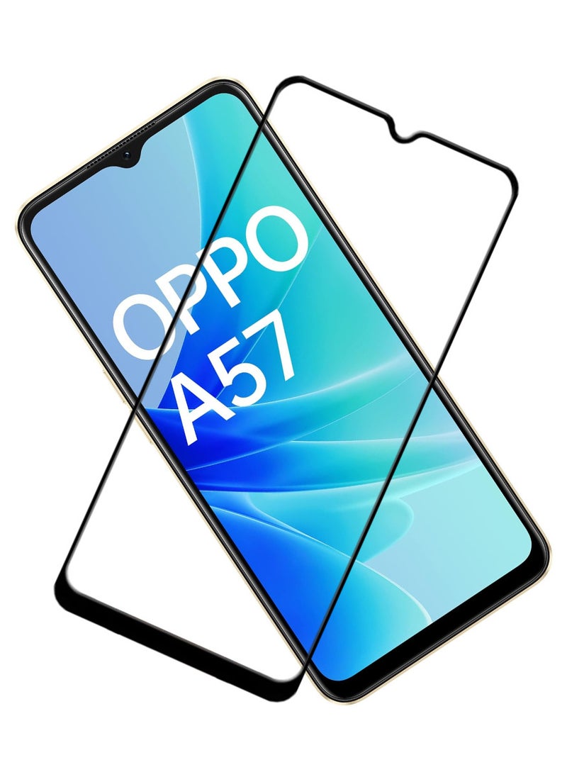 ACLIX Antistatic ESD Dustproof Premium Quality High Definition Tempered Glass Screen Protector Designed For Oppo A57 - Image 1