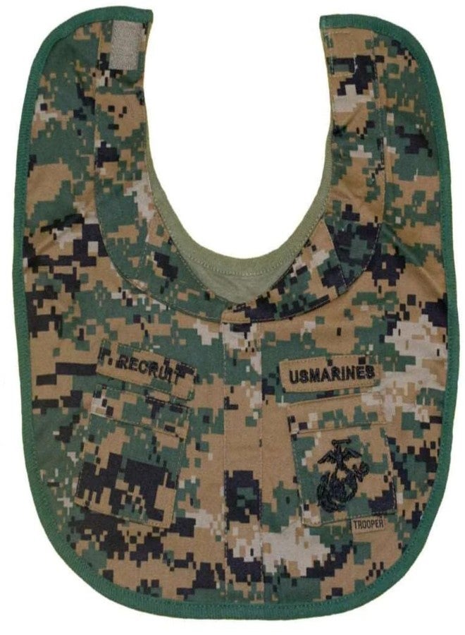 U.S. Marines Recruit Bib - WOODLAND MARPAT Camo
