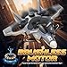 Snugzy RC Plane with Camera Brushless Remote Control with Screen 360 Flip Fighter Jet Toy for Kids 816 Airplane Toys Gifts for Kids and Adult - Image 4