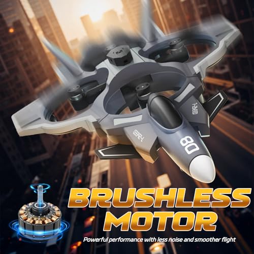 Snugzy RC Plane with Camera Brushless Remote Control with Screen 360 Flip Fighter Jet Toy for Kids 816 Airplane Toys Gifts for Kids and Adult - Image 5
