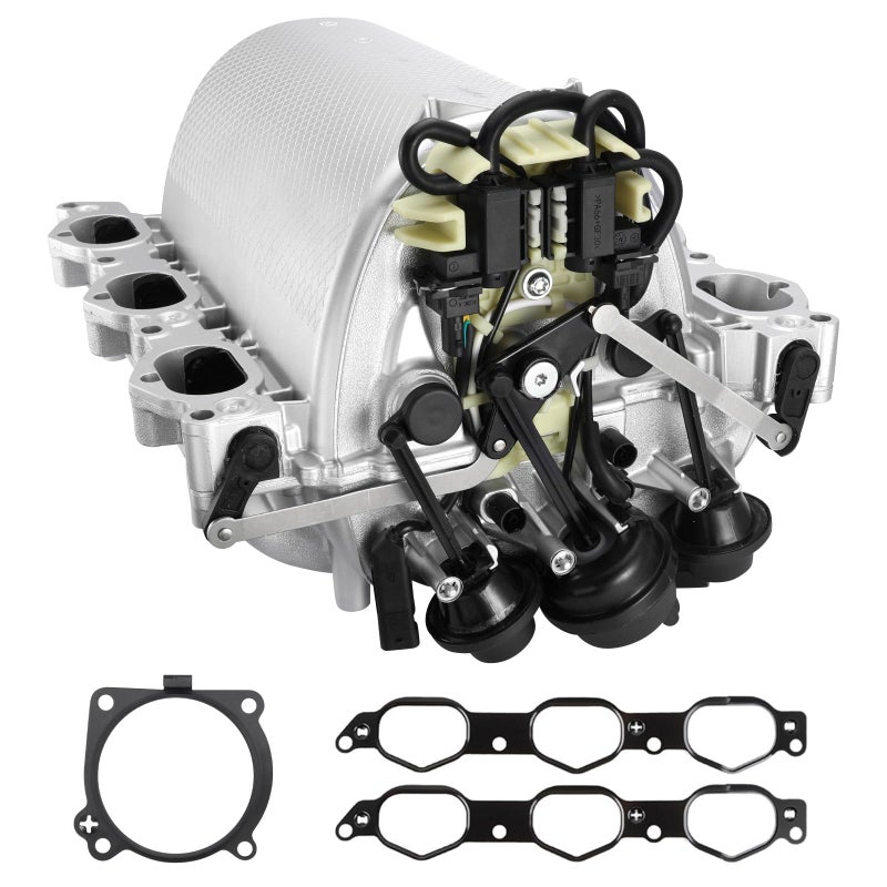 AULINK 2721402401 Intake Manifold with Gasket For 20062013 Mercedes Benz C230 C250 C280 C300 C350 E280 E350 CLK350 GLK350 ML350 ML450 R350 S400 SLK280 SLK300 SLK350 V6 272 EngineReplaces 2721402201