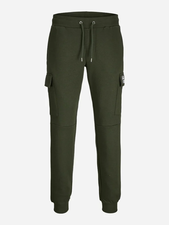 PRODUKT Produkt Solid Cargo Pocket Cuffed Joggers