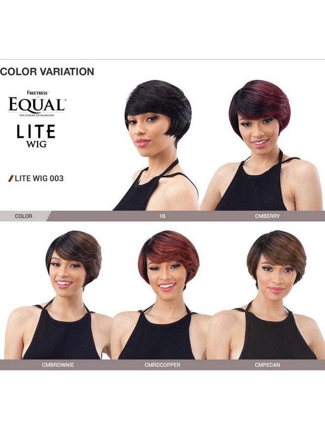 Freetress Equal Synthetic Full Wig Lite 003 (Cmbrownie) - Image 5
