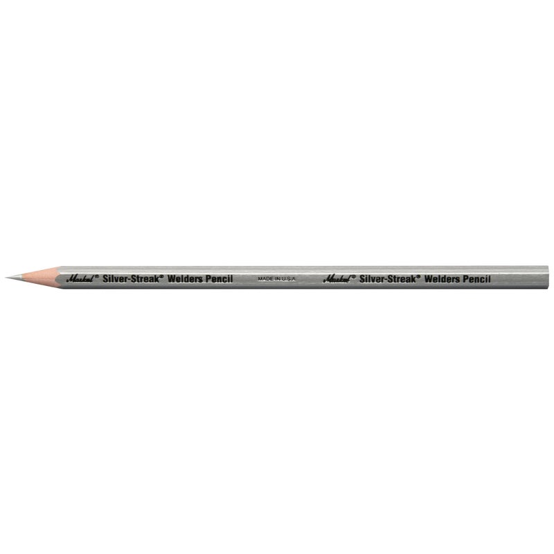 Markal 96101 Silver Streak Welders Pencil, Silver (Pack of 12) - Image 1