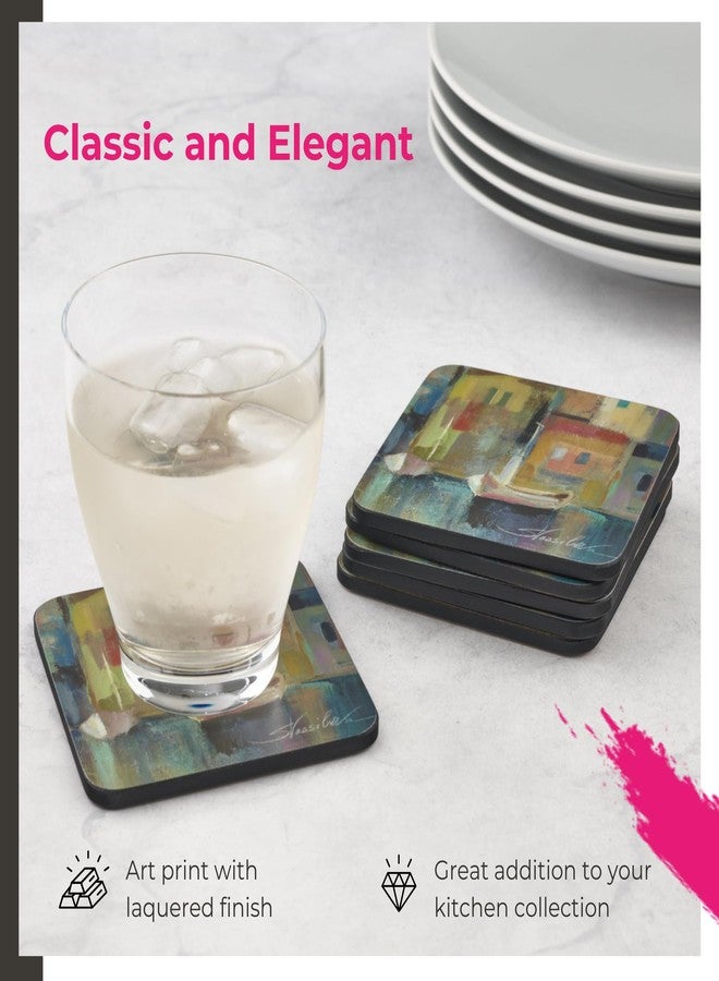 Pimpernel Coasters, Multicolor - Image 3
