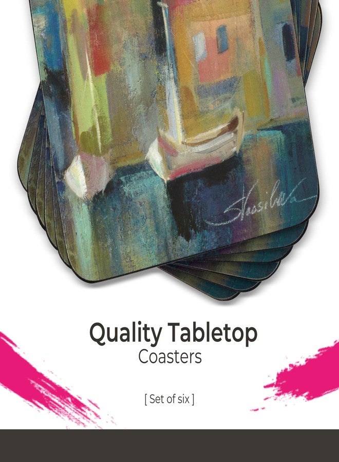 Pimpernel Coasters, Multicolor - Image 2