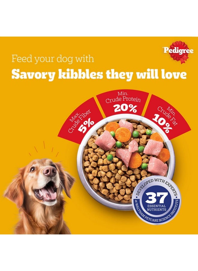 Pedigree Pedigree Adult Dry Dog Food, Meat & Rice, 1.2 kg, Contains 37 Essential Nutrients, 100% Complete & Balanced Food for Adult Dogs  - Image 4