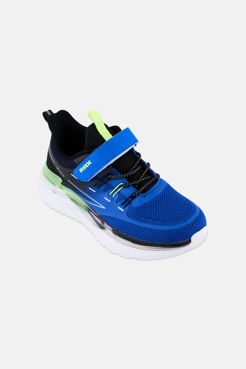 RXB Kids Boy Velcro Closure Running Shoes, Multicolor - Image 1