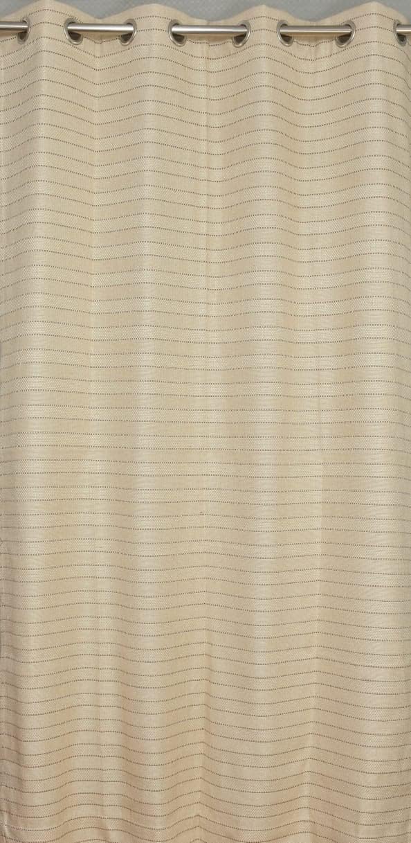 THE CONVERSION The Conversion Premium Jute Natural Feel Fabric Stripes Design Cream Color use for Making of Sofa Cover Upholstery Curtain Cushion Cover Bag Wall Hanging Length 3 Meter 118 x Width 54  - Image 3