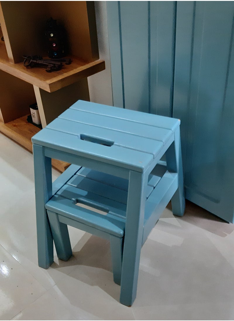 Generic - ladderchairsteplightblue - Image 1