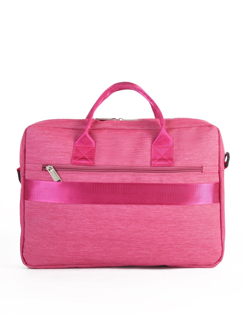 Elite Fabric Elegant Carrying Case Equipped Long Shoulder Strap for Laptops 15.6 Inch - No:104