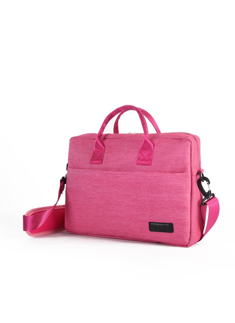 Elite Fabric Elegant Carrying Case Equipped Long Shoulder Strap for Laptops 15.6 Inch - No:104