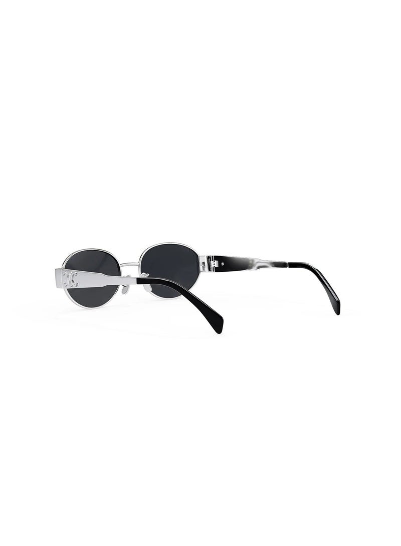 سيلين نظارات شمسية سيلين أوفال تريومف معدنية/فضية CL40235U 16A - Image 3