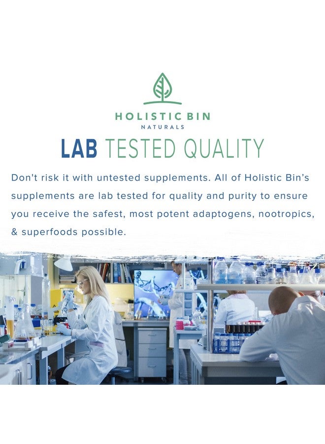 Holistic Bin Phosphatidylserine Powder Serinaid® 50P ; Pure Patented Ps Supplement Powder Extracted From Non Gmo Soy Lecithin ; Nootropics Brain Support Supplement For Memory & Focus - Image 5