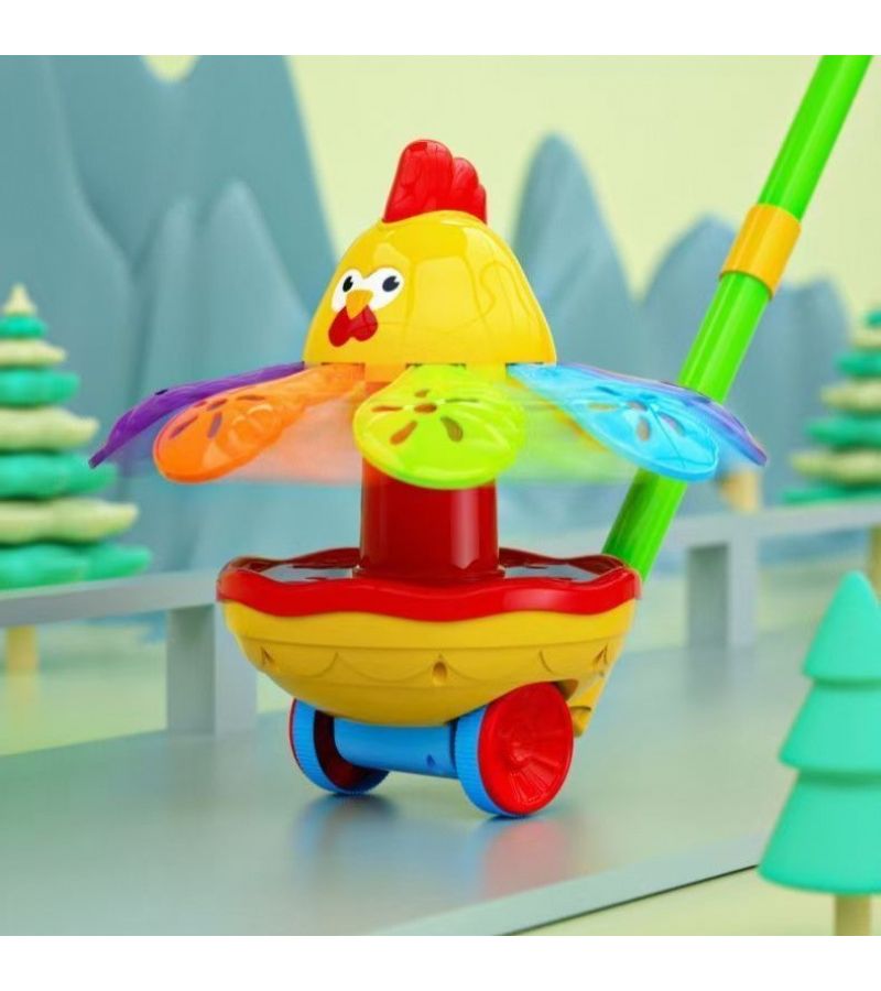 Chick 1pc Childrens Walking Toy With Adjustable Bell Detachable Training Aid - Image 4