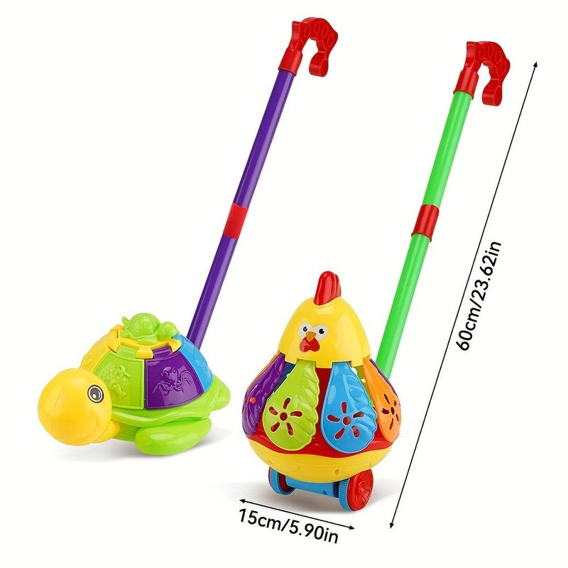 Chick 1pc Childrens Walking Toy With Adjustable Bell Detachable Training Aid - Image 2