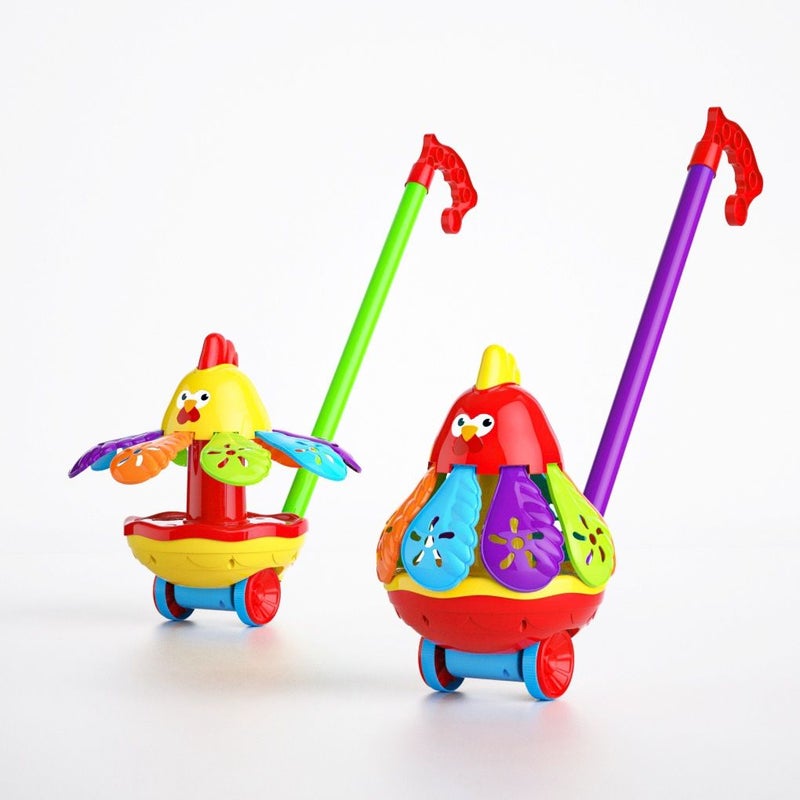 Chick 1pc Childrens Walking Toy With Adjustable Bell Detachable Training Aid - Image 5