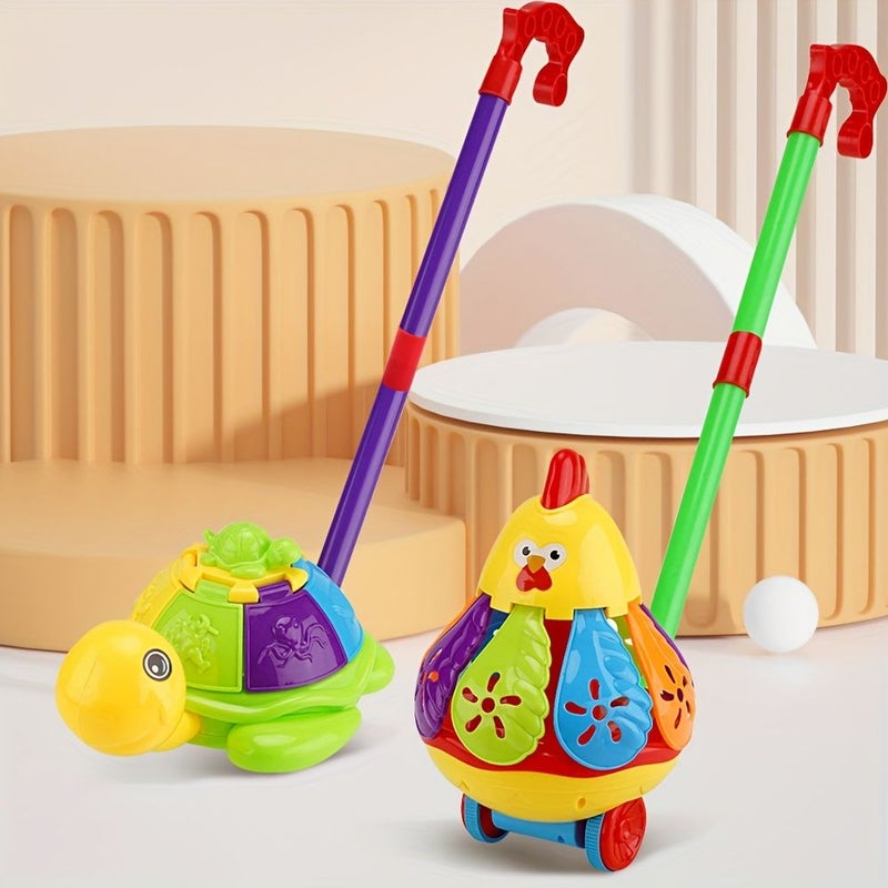Chick 1pc Childrens Walking Toy With Adjustable Bell Detachable Training Aid - Image 1