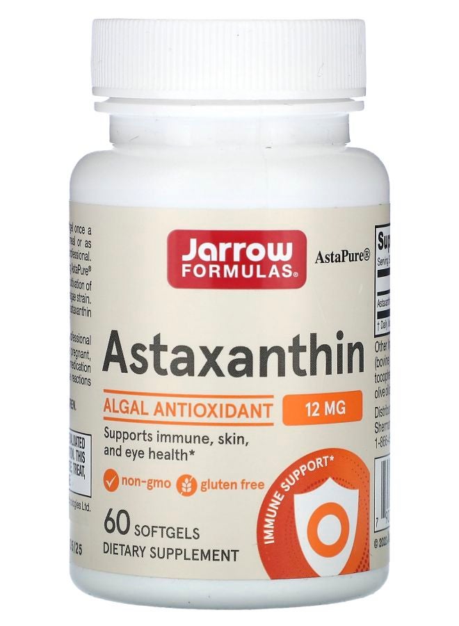 jarrow formulas Astaxanthin 12 mg 60 Softgels