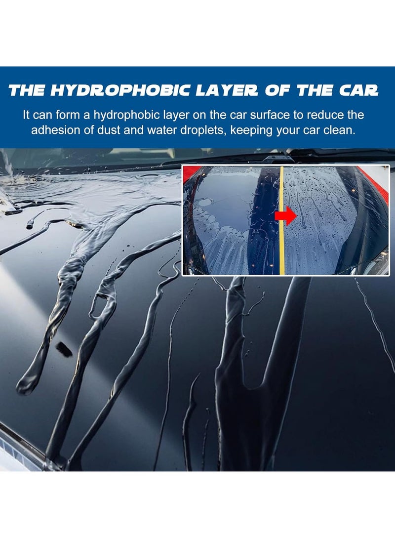 KASTWAVE Waterless Car Wash Kit, Rinseless Car Wash, Eco-Friendly Car Wash Kit, With Car Wash Sprayer, Sponge and Cloth, Safe on all Vehicles, Deep Cleaning - Image 4