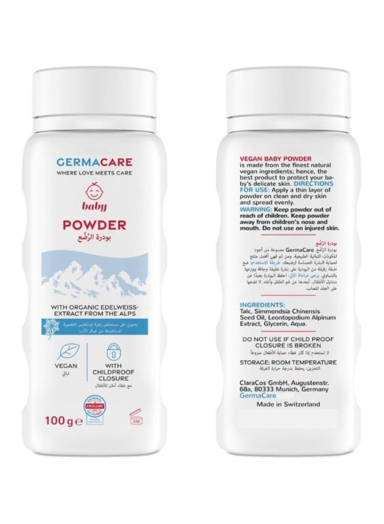 Germacare Talc Free Baby Powder Container 100 Gm - Image 2