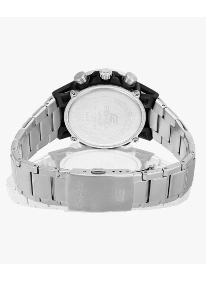 كاسيو ساعة كاسيو إيديفيس كرونوغراف للرجال EQS-960D-1AVUDF - سوار من الفولاذ المقاوم للصدأ - Image 3