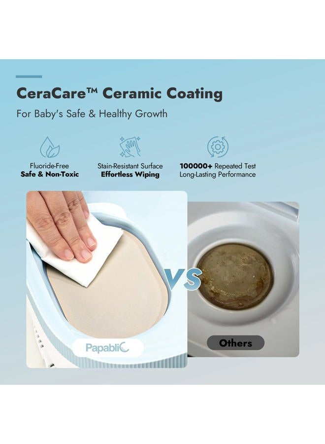 Papablic Bottle Sterilizer and Dryer Pro Max, 13 Bottles Extra-Large Capacity for Big Family, Electric Steam Bottle Sanitizer for Baby Bottles, Parts & Other Newborn Essentials - Image 4