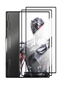 [2 Pack] Tempered Glass for Redmagic 8 Pro/RedMagic 8S Pro Screen Protector,9H Hardness High Definition Clear Scratch Resistant Bubble Free Anti-Fingerprints