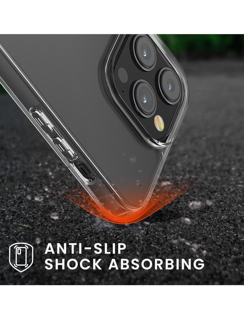 إلترازون 5-in-1 Clear Case Set for iPhone 15 Pro Max – Includes Screen & Camera Protectors – Transparent Design - Image 4