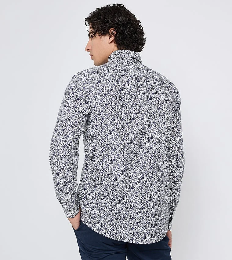 Ben Sherman  Ben Sherman Men's Long Sleeve Printed Shirts for Men | Best Price UAE