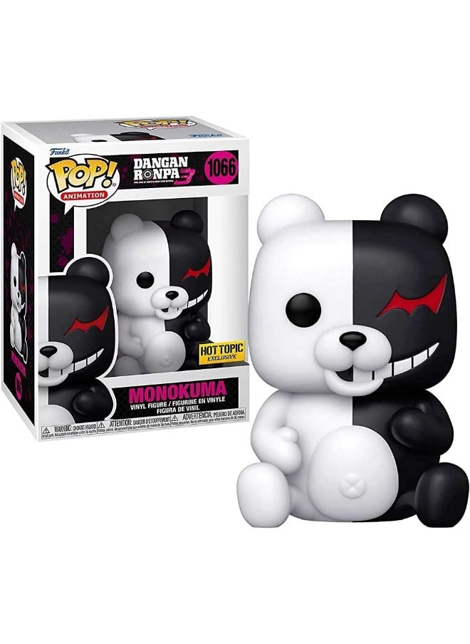 Funko Pop Animation #1066 Danganronpa 3 Monokuma Exclusive Vinyl Figure with Protector