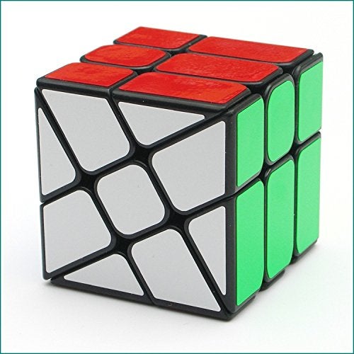 CuberSpeed Windmill Magic Cube 3x3 Black Wheel Fenghuolun Twisty Puzzle 3x3x3 Speed Cube Puzzle - Image 5
