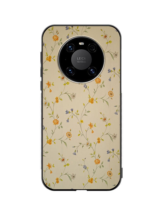 VR CREATIVE Protective Case Cover For Huawei Mate 40 Pale Yellow Design Multicolour - Image 1