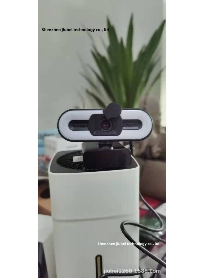 USB Beauty Live Webcam 2K Computer Camera Conference Teaching Live Video Chat Camera-Colour:4k Autofocus - Image 1