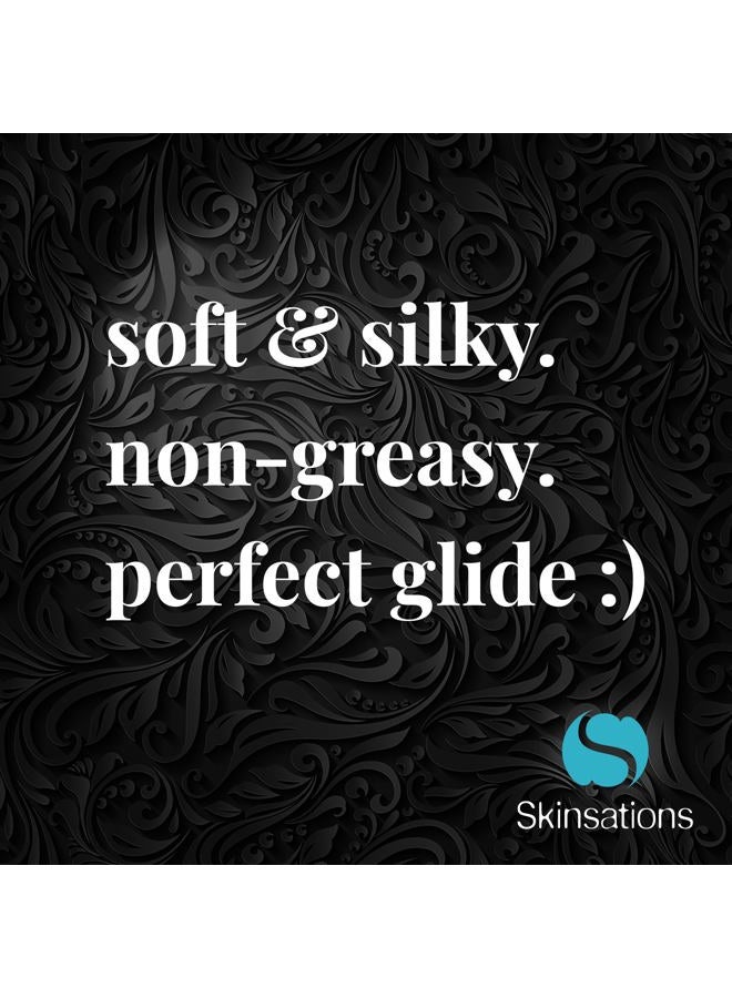Skinsations زيت تدليك غير معطر للعلاج بالتدليك - 16 أونصة | مزيج ناعم من زيت اللوز الحلو وزيت جوز الهند المكرر وزيت بذور العنب وزيت الجوجوبا | زيت جسم خالي من العطور، أفكار هدايا - Image 3