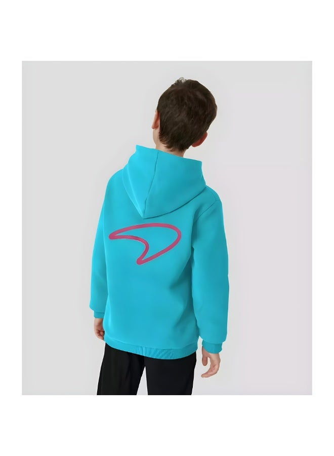 McLaren JUNIOR MIAMI NEON GRAPHIC HOODIE - Image 3