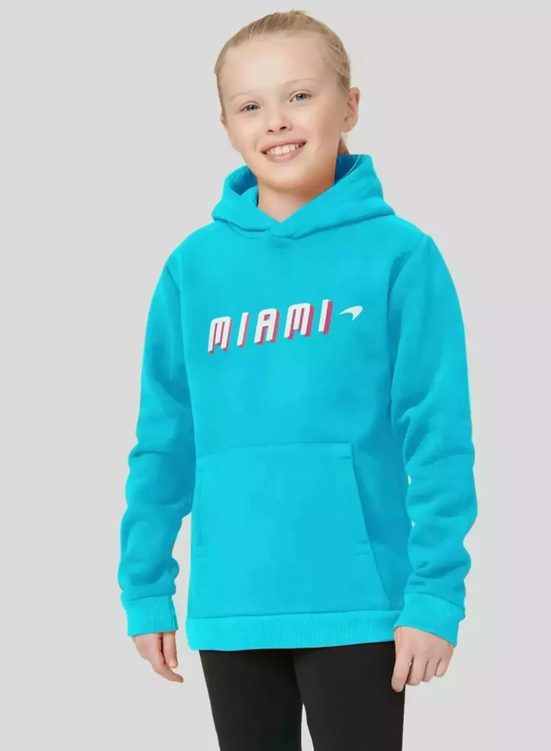مكلارين JUNIOR MIAMI NEON GRAPHIC HOODIE